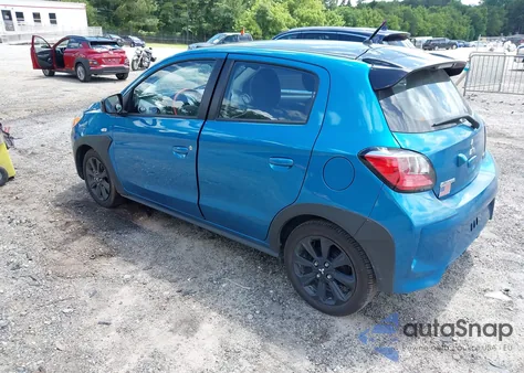 2024 Mitsubishi Mirage Black Edition z USA, uszkodzony, nr VIN ML32AWHJ4RH030996